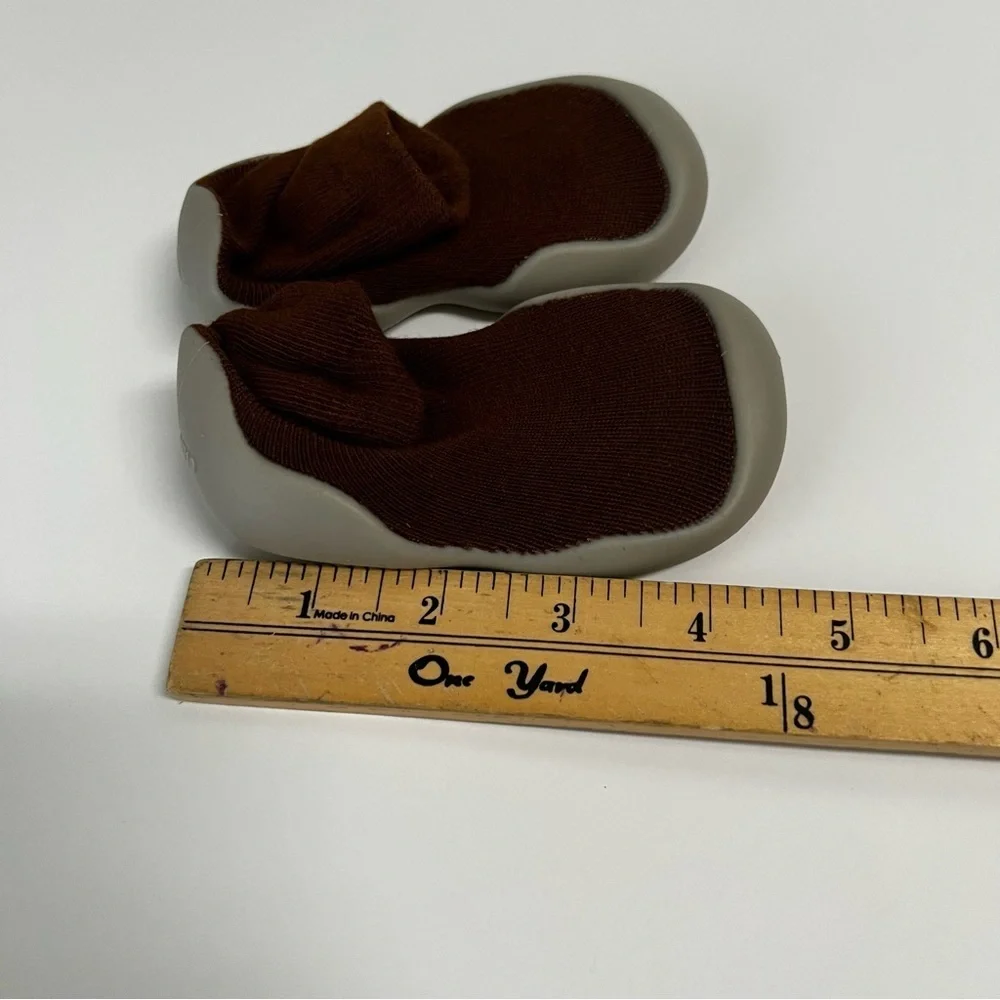 3/$15 Brown Sock Shoes